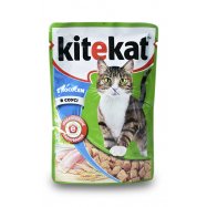Корм Kitekat с лососем в соусе 100г - Фото