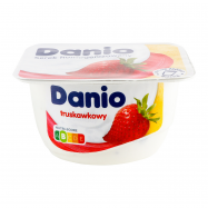 DANIO ДЕСЕРТ СИР 2,9% 130Г : ПОЛУНИЦЯ - Фото