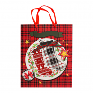 Пакет Happycom №XGLB бумажный для подарка 33*26см 1шт - Фото