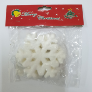 ПІДВІСКА СНІЖИНКА 10*10 СМ, 2 ШТ - Фото