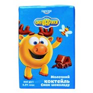МОЛОЧНИЙ КОКТЕЛЬ 2,5%200Г - Фото