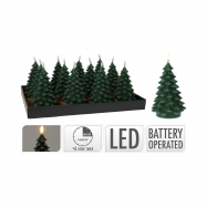 Свічка електрична 110X110X170 мм з таймером автовимикання - Фото