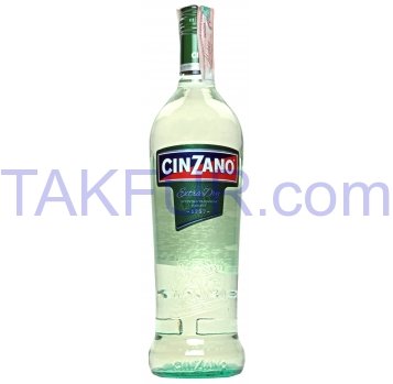 Вермут Cinzano Extra Dry белый сухой 18% 1л - Фото