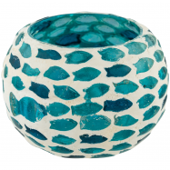 ПІДСВІЧНИК РИБИ СЕР. 8X6CM - Фото