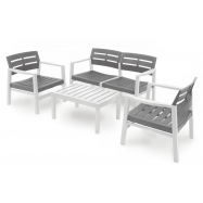 НАБІР МЕБЛІВ ПЛАСТИК БІЛИЙ - Фото