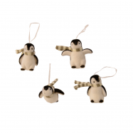 Підвіска Пінгвін в асортименті 6 х 7 см - Фото