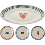 ТАРІЛКА ПОРЦЕЛ SEA 20СМ В АС - Фото