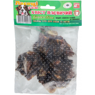 Лакомства Ласощі з села Хвост говяжий для собак и кошек 200г - Фото