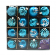 НАБІР  ЯЛИНКОВІ КУЛЬКИ 16 ШТ - Фото