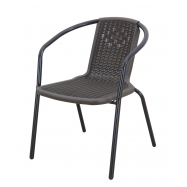 Стул Aro ротанговый коричневый - Фото