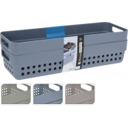 Набір коробок для зберігання речей 2 шт 750 мл 240X75X50мм - Фото