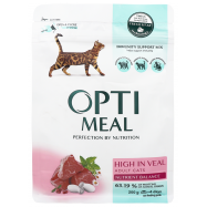 Корм для котов Optimeal сухой 200г - Фото