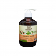 Мыло жидкое Зеленая Аптека Оливка и годжи с дозатором 460мл - Фото