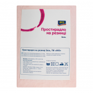 Простынь Aro Бязь розовая на резинке 90*200+20см 1шт - Фото