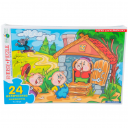 ПАЗЛИ 24 ЕЛ В АСОРТ : ТРОЄ ПОРОСЯТ - Фото