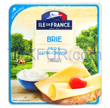 Сыр Ile De France Brie полутвердый 57% 150г - Фото