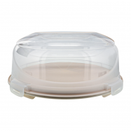 Тортовница Ucsan Plastik №803001 круглая 34.5х15.5см 7л 1шт - Фото