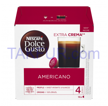 Кофе Nescafe Dolce Gusto Americano молотый 16*8.5г/уп - Фото