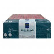 Свеча Metro Professional бордовая 22х240мм 30шт - Фото