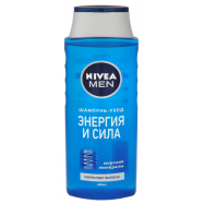 Шампунь-уход Nivea Men Энергия и сила с морскими минер 400мл - Фото