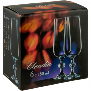 BOH.CLAUD.НАБ КЕЛИХ/ШАМ 180МЛ - Фото