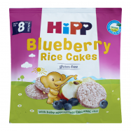 Хлебцы Hipp Черника-яблоко рисовые органические д/детей 30г - Фото