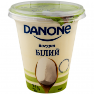 DANONE ЙОГУРТ БЕЗ НАПОВН 260Г - Фото