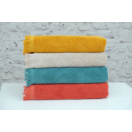 TH RICKRACK РУШН. 70X140СМ : ЗЕЛ. - Фото