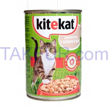 Корм для котов Kitekat Домашний обед с печенью 400г - Фото