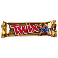 Печенье Twix Xtra песочное с карамелью в мол/шоколаде 75г