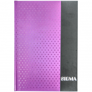 SIGMA БЛОКНОТ А5 80 АРК : ФІОЛЕТОВИЙ - Фото