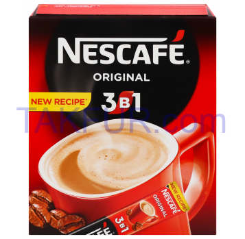 Кофе Nescafé Original 3в1 растворимый 13г - Фото