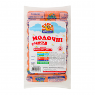 Сосиски Ятранчик Молочные вареные 0.395кг - Фото