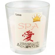 СВІЧКА В СТАКАНІ 79Х83 ММ : КОХАННЯ - Фото