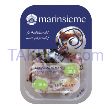 Салат Marinsieme з морепродуктів маринований 150г - Фото