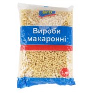 Изделия макаронные Aro Рожки особенные 1кг - Фото