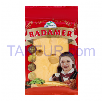 Сыр Spomlek Radamer 45% 250г - Фото