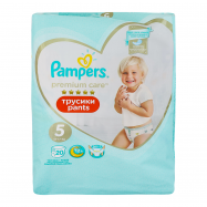 Подгузники Pampers Premium care 5 для детей 12-17кг 20шт/уп - Фото