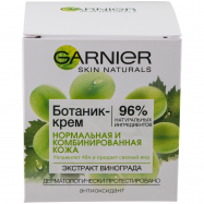 Ботаник-крем Garnier Skin Экстр виног д/норм и комб кож 50мл - Фото