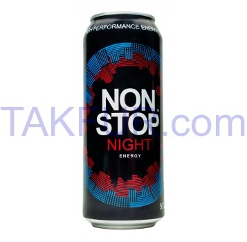 Напиток NonStop Energy Night энерг 500мл - Фото