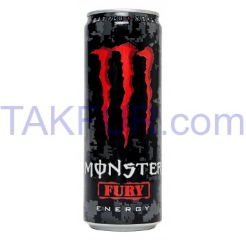 Напиток Fury Energy б/а Monster 355мл - Фото