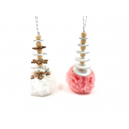 ДЕКОР  ПІДВІСНИЙ  ОРНАМЕНТ 23 СМ - Фото