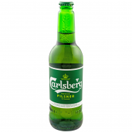 Пиво Carlsberg Pilsner светлое пастеризованное 5% 0,45л - Фото
