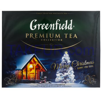 Набір Greenfield Premium Tea Collection 24 види чаю 167,2г - Фото