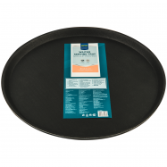 Поднос Metro Professional кругл с антискольз пов 40.5см 1шт - Фото