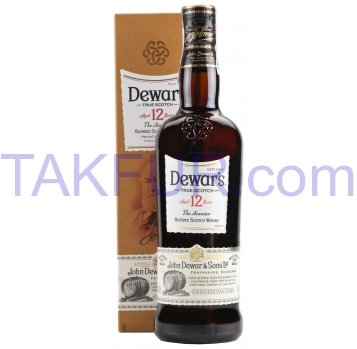 Виски Dewar`s Special reserve 12 лет 40% 0,7л в коробке - Фото