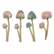 ФІГ ДЕК ГРИБ ВЕЛЬВЕТ 21СМ В АС - Фото