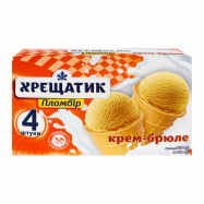 ХРЕЩАТИК КРЕМ-БРЮЛЕ 12%4*90Г - Фото