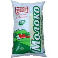 Молоко Злагода пастеризованное 3.2% 910 г - Фото