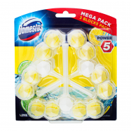 Блок для очистки унитаза Domestos Свежесть Лайма 3*55г/уп - Фото